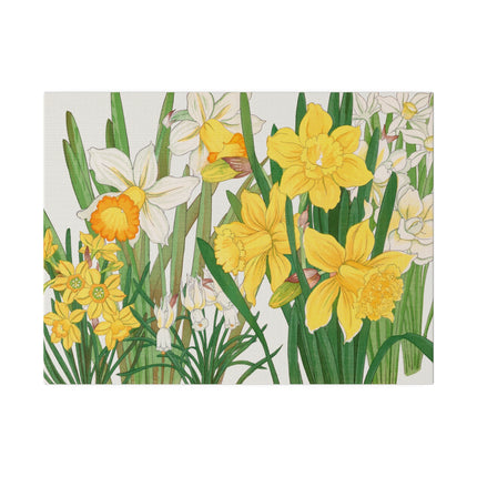 Golden Daffodils by Tanigami Kônan – Japanese Botanical Grace