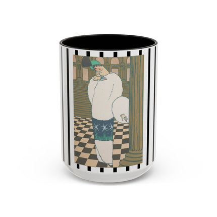Les Hermines by Georges Lepape Colorful Mugs (11oz, 15oz)