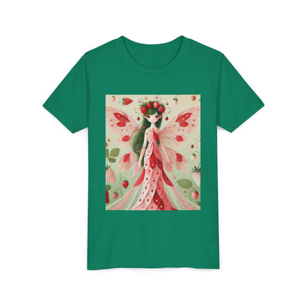 Strawberry Fairy Delight Youth Short Sleeve Tee