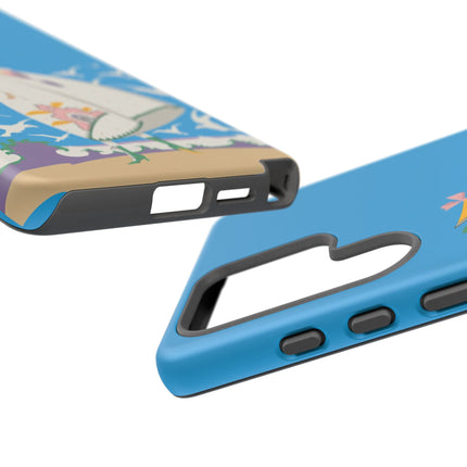 Seaside Wanderer Phone Case – Whimsical Charm & Coastal Delight