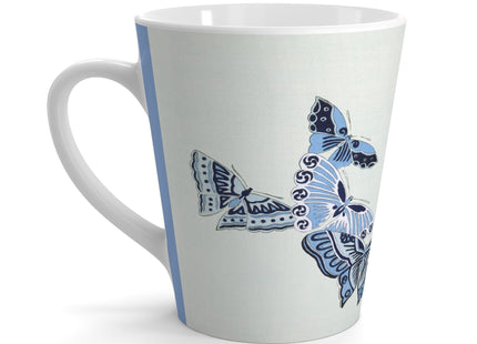One Thousand Butterflies by Kamisaka Sekka Latte Mug