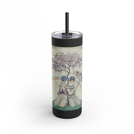 L’Arc-en-Ciel by George Barbier Skinny Matte Tumbler, 20oz