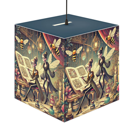 🧚✒️ The Fairy Designers Light Cube Lamp – Whimsical Creativity & Enchanted Craft