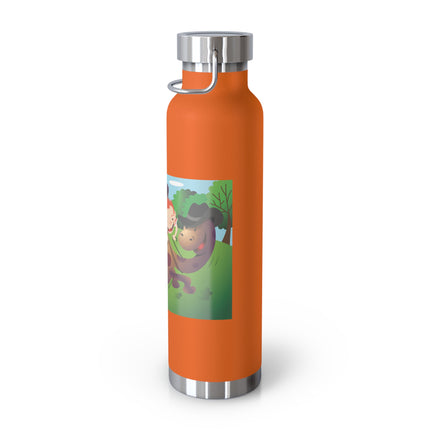 Rip-Roaring Fun Copper Vacuum Insulated Bottle, 22oz