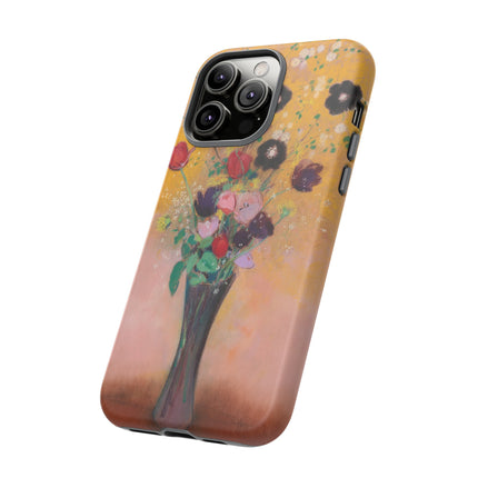 Vase of Flowers by Odilon Redon Phone Cases