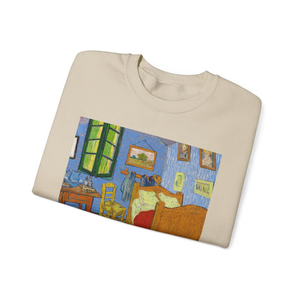 The Bedroom by Vincent van Gogh Heavy Blend™ Crewneck Sweatshirt