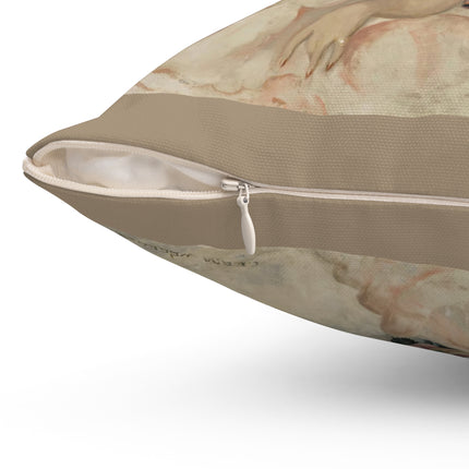 Les Femmes Fatales by Gerda Wegener Spun Polyester Square Pillow
