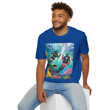 FBI Robot Dive Team Softstyle T-Shirt