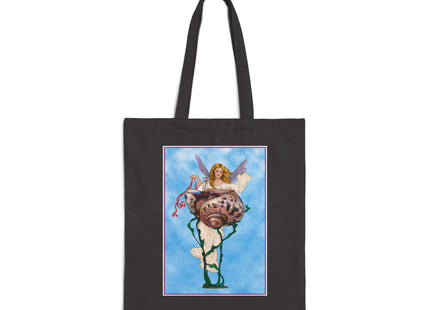 Enchanting Serenity Cotton Canvas Tote Bag