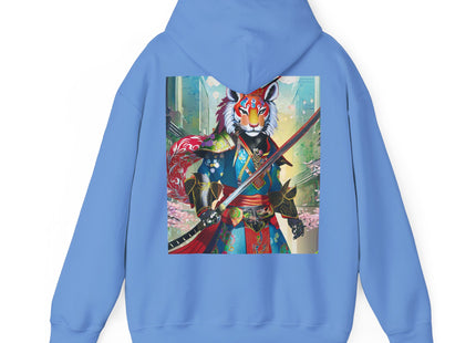 Cyberpunk Samurai Tiger – Heavy Blend™ Hooded Sweatshirt