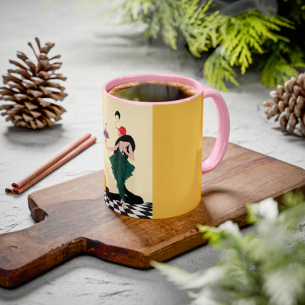 The Marionette Colorful Mugs – Theatrical Glamour & Cabaret Elegance