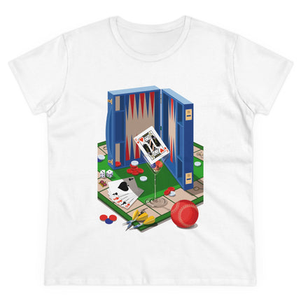 Games Unleashed Women's Midweight Cotton Tee