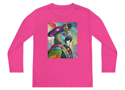 Tech Plumes Youth Long Sleeve Competitor Tee