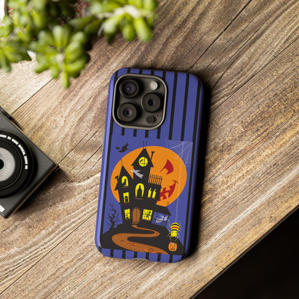 Halloween Night at the Haunted House Phone Cases