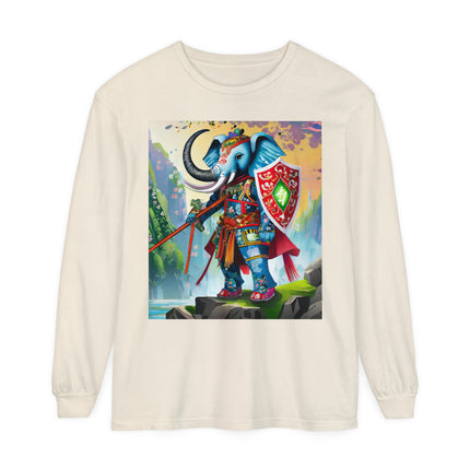 Cyberpunk Elephant Long Sleeve T-Shirt