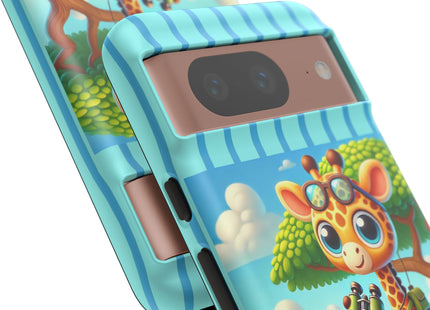 Giraffe Lookout Phone Cases