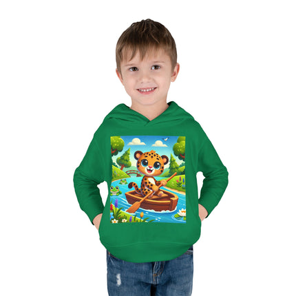 Little Explorer on the River Toddler Pullover Fleece Hoodie