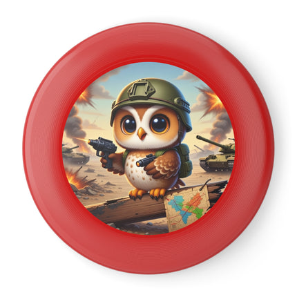 Owl on the Front Wham-O Frisbee – Tactical Scout & Night Watch