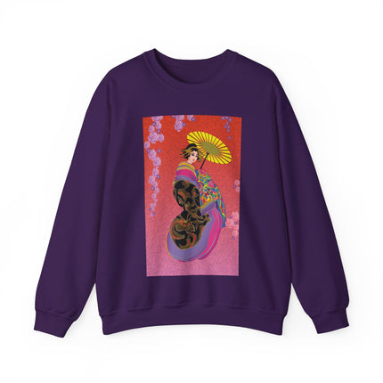 Enchanting Geisha Unisex Heavy Blend™ Crewneck Sweatshirt