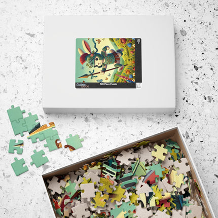 Rabbit Gladiator Puzzle (110, 252, 520-piece)
