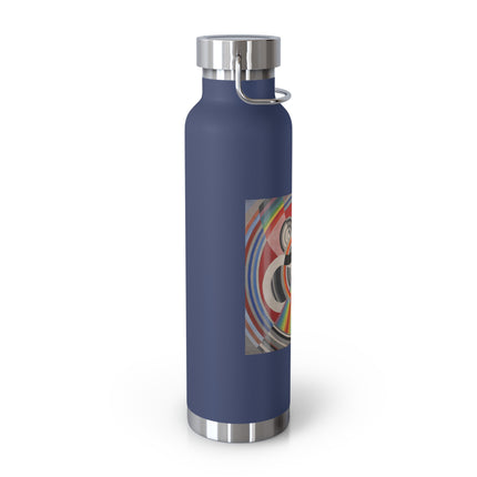 Rythme No. 1 by Robert Delaunay Copper Vacuum Insulated Bottle, 22oz