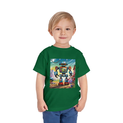 The Rusty Robot Toddler Short Sleeve Tee