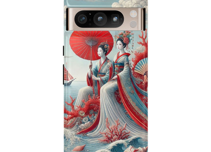 Ladies by the Quiet Sea Phone Cases