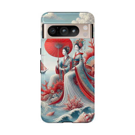 Ladies by the Quiet Sea Phone Cases