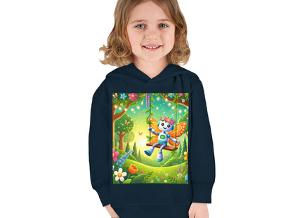 Robot Fairy Toddler Pullover Fleece Hoodie