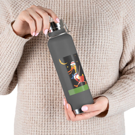 Dapper Duck Copper Vacuum Insulated Bottle, 22 oz