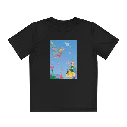 Blossoming Fairy Magic Youth Competitor Tee – Tulip Dreams & Whimsical Wonder