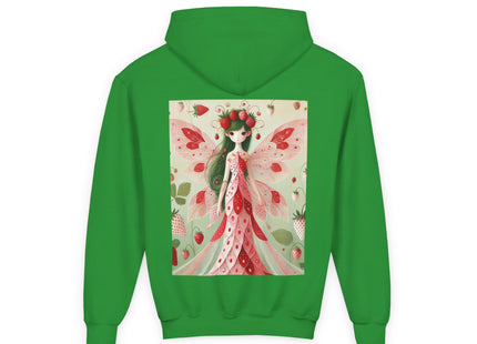 Strawberry Fairy Delight Youth Heavy Blend Hooded Sweatshirt