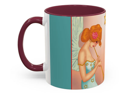 Heavenly Angel Duet Colorful Mugs (11oz, 15oz)