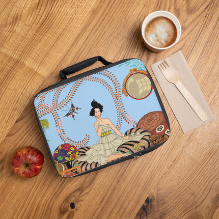 Minuit … ou l’appartement à la mode by George Barbier Lunch Bag