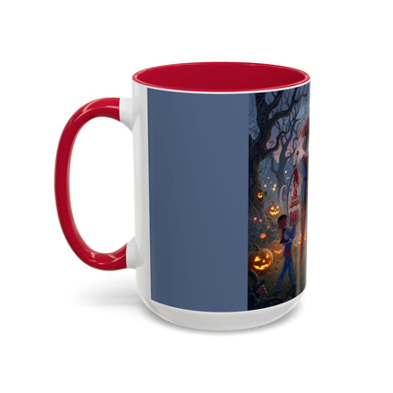 ♥️🎃 The Queen Of Hearts Halloween Masquerade Colorful Mug – Royal Halloween Fantasy