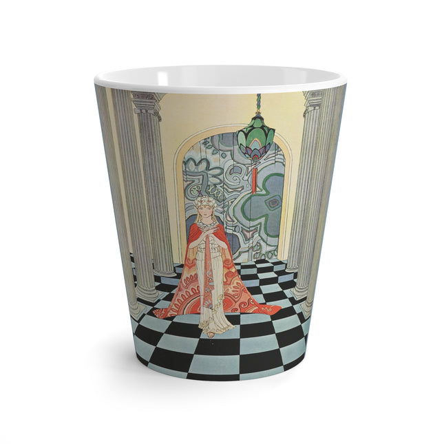 Cadmus Beheld a Female Figure by Virginia Frances Sterrett Latte Mug