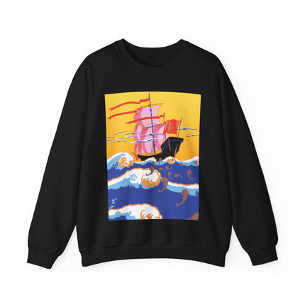 Golden Seas and Whimsical Dreams Heavy Blend™ Crewneck Sweatshirt