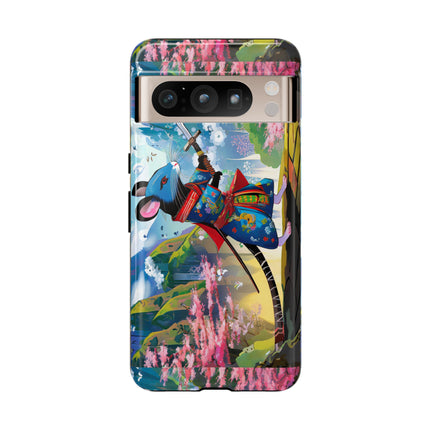 Cyber Samurai Rat Phone Cases