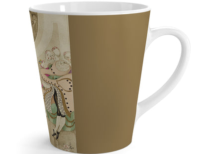 Sur talons rouges (On Red Heels) pl 01 by Gerda Wegener Latte Mug