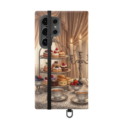 🍓🐱 The Patisserie Kitten Flip Case – Sweet Charm & Storybook Delight