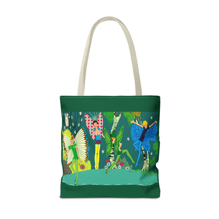 Enchanting Fairies of A Midsummer Night's Dream Tote Bag (AOP)