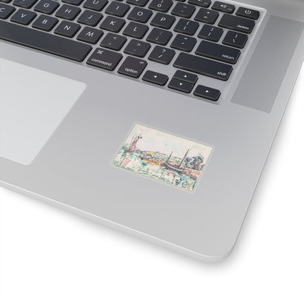 Concarneau by Paul Signac Kiss-Cut Stickers (4 Sizes)