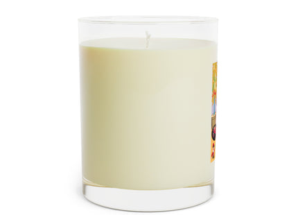 Art Deco Christmas Scented Candle - Full Glass, 11oz