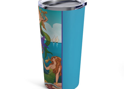 Three Mermaids with Strings of Pearls by Carlo Chiostri Tumbler 20oz