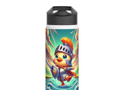 Valiant Duck Stainless Steel Water Bottle, Standard Lid