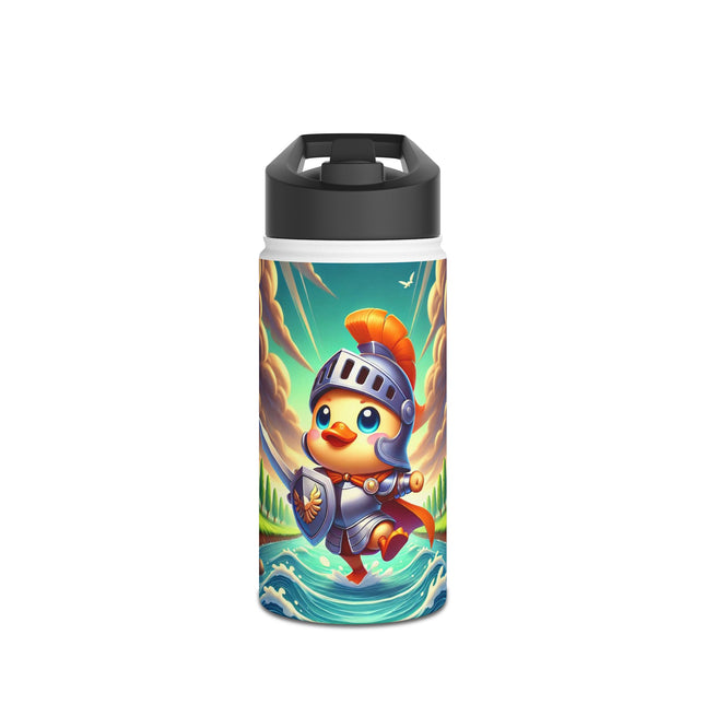 Valiant Duck Stainless Steel Water Bottle, Standard Lid