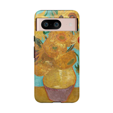 Vase with Twelve Sunflowers by Vincent Van Gogh Phone Cases