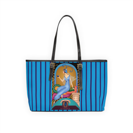 September & Sapphire (from the Gem Series) by Sofia Chiostri PU Leather Shoulder Bag