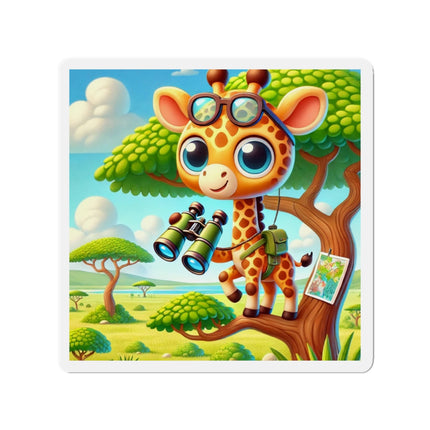 Giraffe Lookout Die-Cut Magnets (5 Sizes)