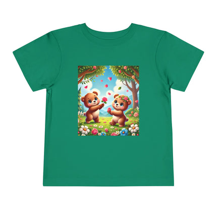Teddy Bear Friendship Toddler Short Sleeve Tee